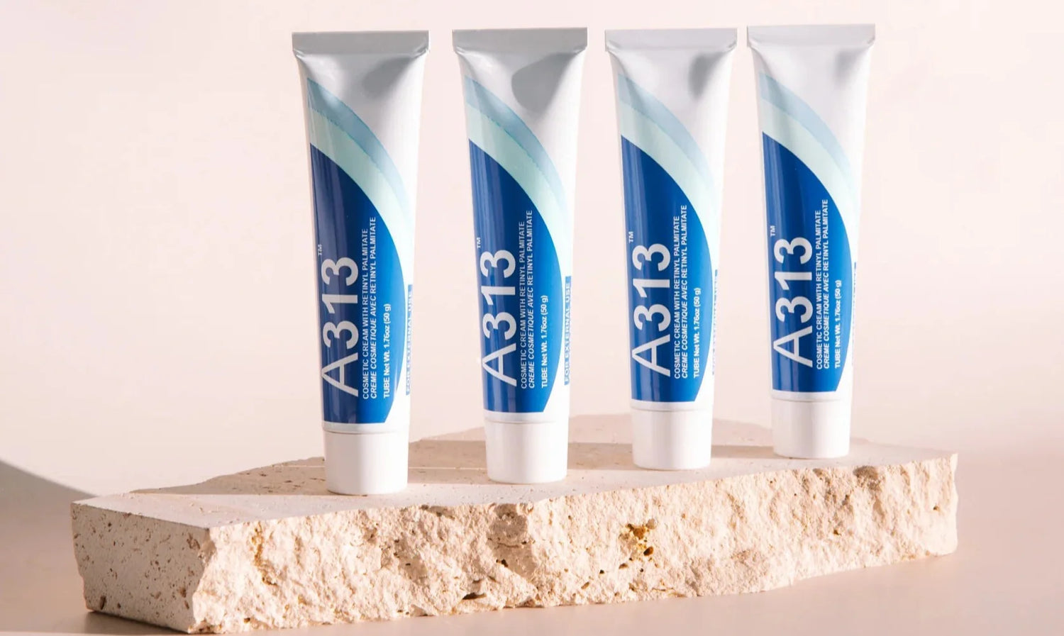 A313 — French pharmacy vitamin A pommade, compared with tretinoin